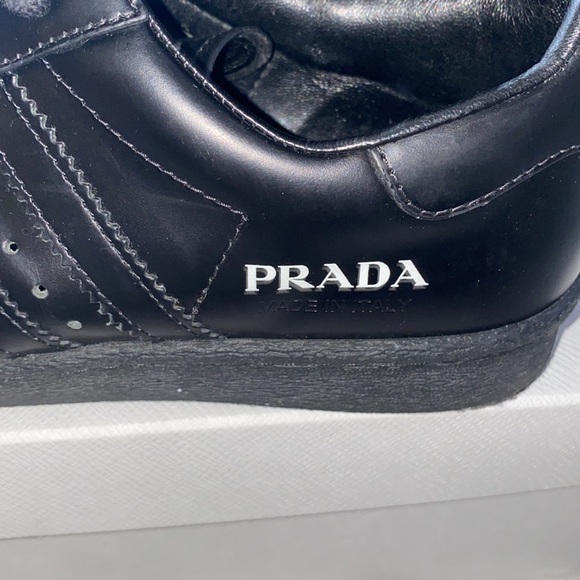 Prada adidas blk leather ref🔥🔥🔥🔥 - Picture 7 of 11